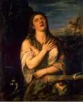 Titian Tiziano Vecellio Repentant Mary Magdalene - Hermitage